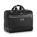 Briggs & Riley Atwork Large Expandable Briefcase, 44 cm, 24.5 liters, Black