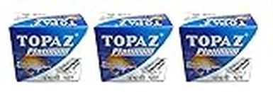 Topaz Platinum Double Edge Razor Blades - Pack of 50 | Pack of 3