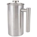Insulated Coffee Tea Plunger 1000ml French Press Stainless Steel | New 