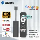 Ubi sheng android tv stick gd1 4k Streaming Media Player amlogic s905y4 2g ddr4 16GB Netflix Google