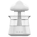 Rain Cloud Humidifier for Bedroom & Large Room - Essential Oil Diffuser with 7 Colors LED Lights - Whole House Coverage - Auto Shut-Off - It Can Work for Up to 8-10 Days with Full Water