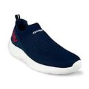 KazarMax Mens Navy Red Bounce Back Socks Sneakers -10 UK