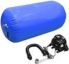 Dolphy Air Roller Gymnastics Tumbling Mat with Electric Air Pump, Inflatable Gym Training Sport Fitness Exercise Air Barrel Bouncy Gym Balance Cylinder, for Indoor/Gym/Outdoor/Yoga/Water/School Use