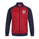 Arsenal FC Official Gift Boys Retro Track Top Jacket Red 8-9 Years MB