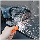 PEGRIM Car Emergency Safety Glass | Seat Belt Cutter Window Glass Breaker | Mini Emergency Tool Kit (Pack of 1)