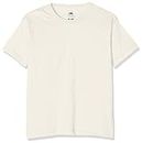 Fruit of the Loom T-Shirt Bambino, Avorio (Natural), 7-8 Anni (Manufacturer Size:30)