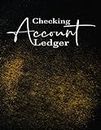Checking Account Ledger: Checking the account transaction registration balance book to check