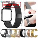 Replacement Stainless Steel Wristband Mesh Loop Bracelet Strap for Fitbit Blaze