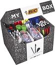 Bic Box Gift Set and Variety Pack, Bic Stationery Products ideal for Home, School or Office, Set of 124