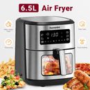 Air Fryer Cooker Ovens Low Fat Healthy Oil free Frying Kitchen LCD Digital 8 IN1