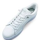 ELANOX elastische Schnürsenkel ohne Binden I 4 Stück für 2 Paar Schuhe, mit stylischen Enden, Schuhbänder ohne Binden Schnellverschluss, Gummi-Schnürsenkel, für Erwachsene & Kinder (weiss)