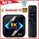 Smart TV Box Android Player Quad Core Wifi Media Streaming Hdmi Bluetooth Voice