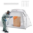 VEVOR 7.5x5.2x5.2ft Spray Paint Tent  Portable Paint Booth Paint Shelter