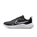 Nike Femme Downshifter 12 Women's Road Running Shoes, Black/White-Smoke Grey-Pure Platinum, 38 EU