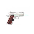 Crimson Trace Master Series Lasergrip w/ Green Laser for 1911 Compact Rosewood LG-902G