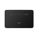 HUAWEI B535-333, Cat 13/4G LTE CPE Mobile Wi-FI Router, Plug & Play, Connects up to 64 Devices, Supporte VOIP, Speeds of 400Mbps, Unlocked to All Networks– Black