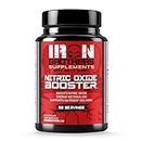 Nitric Oxide Booster | Extra Strength Pumps Supplements | Pre-Workout with L-Arginine | Maximum Blood Flow & Vascularity | Increase Muscle Pumps, Energy & Endurance - 120 Veggie Capsules