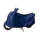 MOTEXTO Water Repellent Bike Cover Two Wheeler Cover for Activa 5G - (Blue)