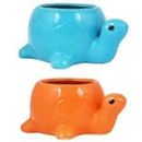 Best Turtle Ceramic pots, Ceramic planters, Planter, Flower Pot for Home & Garden Decor Decoration (Size 8 INCH Pack of 1
