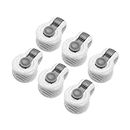 6PCS Duvet Cover Clips No Pins Comforter Fasteners Keep Corner in Place Quilt Fixer Anti-Move Duvet Cover Clips Bedding Accessories