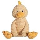 Apricot Lamb Toys Plush Corduroy Duck Stuffed Animal Soft Cuddly Perfect for Child (Corduroy Duck, 8.5 Inches)