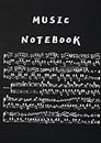MUSIC NOTEBOOK: Blank manuscript music notebook, 150 pages, 12 staves per page, A4, for musicians, composers and students