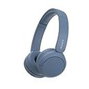 Sony WH-CH520 Wireless Bluetooth Headphones - up to 50 Hours Battery Life with Quick Charge, On-ear style - Blue