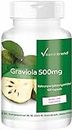Graviola 500mg ! 6-MONATS-VORRAT ! 180 vegane Kapseln - aus Graviola-Frucht (Stachelannone, Soursop) - Hochdosiert | Vitamintrend®