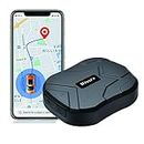 Localizzazione GPS per Auto, Monitoraggio in Tempo Reale GPS Anti-perso/Antifurto, GPS Tracker con Potente Magnete Dispositivo App Gratuita per Auto/Moto/Nave 90 Giorni in Standby
