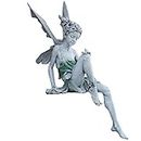 Lrtzizy Fairy Statue Garden Ornament Resin Craft Landscaping Yard Decoration Home Garden Outdoor Decoration-A