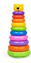 TOYZTREND Plastic Baby Kids Teddy Stacking Ring Jumbo Stack Up Educational Toy Assorted color Rings Tower Construction Toys