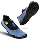 Impakto Barefoot Shoe for Men (Blue, 6)
