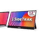 SideTrak Solo Pro 33 cm (13 Zoll) Touchscreen tragbarer Monitor für Laptop,1080p LED kleiner Laptop Bildschirmverlängerung,Ständer,10ms Reaktionszeit, Mini-HD,0.7 kg Reisemonitor