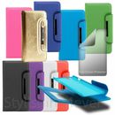 Fit iPhone 7 Plus Cover Magnetic Premium PU Embossed Leather Wallet Case