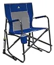 GCI Outdoor Freestyle Rocker Portable Rocking Chair & Outdoor Camping Chair, Royal