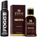 FOGG Men Xpressio Fresh Scent, 100Ml And Marco Body Spray, 150Ml