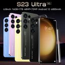 New S23 Ultra Android 16GB+1TB 6.8" 5G LTE Smartphone Unlocked Cheap Cell Phone
