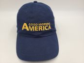 Good Morning America ABC Strapback Adjustable Hat Cap Dad Men Women Blue Yellow