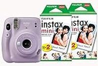 Fujifilm Instax Mini 11 Instant Camera including 40 Shots - Lilac Purple