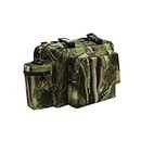KARFRI Tree Stand Bag, Treestand Camouflage Bag with Bottle Pouch,deer Stand Accessories, Blind Timber Bag, Hunting Backpack for Treestand and Outdoor Activities (Flannel, 43x20x12cm)