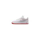 Nike Mens Air Force 1 '07 DC2911, White/White-picante Red, 12