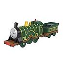 Fisher-Price Thomas & Friends Emily Motorized Engine, Battery-Powered Toy Train for Preschool Kids Ages 3 Years and Older