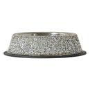 Sparkles Home Rhinestone Dish Metal/Stainless Steel (easy to clean) in Gray | 7 H x 8.5 W x 8.5 D in | Wayfair S-3547-Small