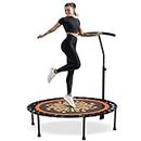 ADVWIN Rebounder Mini Trampoline, 50 inch Fitness Trampolines, Suitable for Adults and Kids Indoor/Outdoor Workout Max Load 150KG