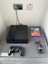 Sony PlayStation 4 PS4 500GB Black Console Bundle *TESTED FULLY WORKING*