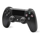 Spofeynny Manette sans Fil pour PS 4, Wireless Controller Compatible with ps-4/Pro/Slim/with Touch Panel, 6-Axis Gyro Sensor,Dual Vibration (Black)