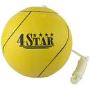 YELLOW TETHER BALL OFFICIAL SIZE w/ ROPE INCLUDED Outdoor Playground Tetherball