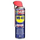 WD-40 Multi-Use Smart Straw 450ml Spray Aerosol Can Clean Rust Lubricant, blue