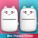 Mini Wireless Bluetooth Thermal Printer For Smartphone Photo Label Note Printing