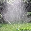 Kadaon Garden Sprinkler 360 Rotating Lawn Sprinkler with up to 3000 Sq. Ft Coverage - Adjustable Weighted Gardening Watering System